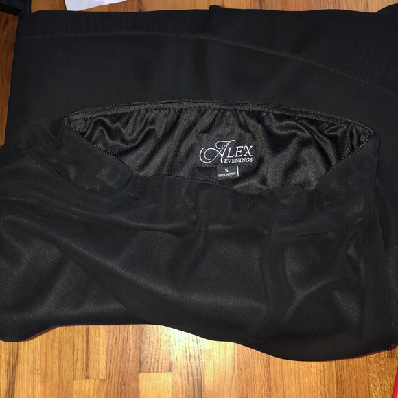 ALEX EVENINGS Skirt, Tiered Chiffon Midi - Picture 6 of 7